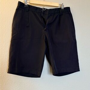Nike Navy Flat Front Golf Shorts Versatile Design